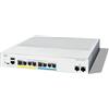 Cisco Catalyst 1300-8MGP-2X Managed Switch, 4 porte GE, 4 porte 2.5GE, PoE, 2 porte SFP+ 10GE, protezione limitata a vita (C1300-8MGP-2X)