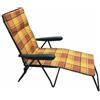 SalMar Poltrona Sdraio Imbottita Relax Garden Bracciolo regolabile Assortita vari colori 5023CN