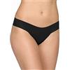Hanky Panky Linea Eve - Mutande Donna Effetto Invisibile, Tanga Donna con Vita ad Altezza Regolare - Slip Donna Cotone e Microfibra Ultraleggero e Traspirante, Lingerie per Completo Intimo Donna
