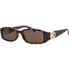 Gucci Gg1661s Occhiali da Sole, Havana, 56 Donna