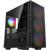 DeepCool Case DeepCool CH560 Digital - ATX, finestra in vetro temperato, 4 ventole ARGB incluse - Nero