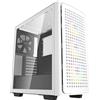 Case DeepCool CK560 bianco- Mid-Tower ATX, finestra a battente in vetro temperato, 3 ventole integrate A-RGB