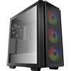 DeepCool Case DeepCool CG560 - Mid-Tower ATX, finestra a battente in vetro temperato, 3 ventole integrate A-RGB