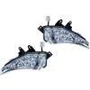 One Coppia Frecce LED Anteriore Trasparente One per Yamaha T-MAX