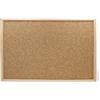 OFITURIA COM0015 Tablero De Corcho Laminado Resistente De Pared Con Marco De Madera (900X600 MM)