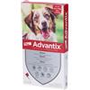 Elanco Italia SpA Advantix Spot-On Per Cani Oltre 10 Kg Fino A 25 6x2,5 ml Soluzione