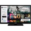 Telefunken TE24550B45I2ET 61 cm (24'') Smart TV Wi-Fi Nero 220 cd/m²