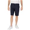Armani Exchange Solid Stretch Twill Short Pantaloncini Casual, Blu Scuro, 46 Uomo