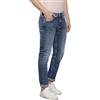 Calvin Klein Jeans Slim Taper J30J324193 Pantaloni di Jeans, Denim (Denim Medium), 36W / 32L Uomo