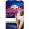 Tena silhouette blanc normal mutandine assorbenti vita bassa controllo odore