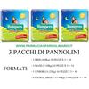 Pampers sole e luna 3 pacchi formati: 3 midi - 4 maxi - 5 junior - 6 extra large