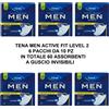 Tena men livello 2 uomo 3 pacchi da 20 =60 assorbenti incontinenza media