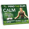 Integratore chewing calm 18 chewing gum per rilassamento e benessere mentale