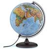 Tecnodidattica Atmosphere B2 - Mappamondo con doppia cartografia Fisico/Politica, mappamondo classico e accurato in lingua italiana, Diametro 30 cm