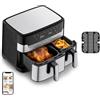 MOULINEX EZ905D FRIGGITRICE AD ARIA DUAL CAPACITY 8,3L8 PROGRAMMI