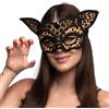 Boland 00188 - Maschera occhi leopardo, maschera animale gatto selvatico, maschera per costumi, carnevale, feste a tema e Halloween