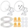 Maymom - Kit tiralatte per Medela Pump in stile, 34 mm (XXL)