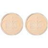 Rimmel London Stay Matte Pressed Powder, formula minerale per un effetto di lucentezza di lunga durata, luce di pesca, 14 g1 Cipria, Colore Trasparente, g (Confezione da 2), 001 TRANSPARENTE