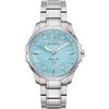 Bulova Orologio Analogico al Quarzo Donna con Cinturino in Acciaio Inossidabile 96P248