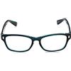 OPULIZE The Reading Glasses Company Blu Scuro Acquamarina Lettori Valore 2 Pacco Uomo Donna Rr77-3Q +3,00 - 58 Gr