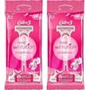 Wilkinson Sword - Rasoio Usa e Getta Extra 3 Beauty - Rasoio 3 Lame per Donna - Per Pelli Sensibili - Colore Rosa - Confezione da 8 Rasoi