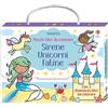 Usborne Valigette Usborne - Valigetta Piccoli libri da colorare - Sirene, Unicorni, Fatine