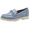 Tamaris Damen 1-24649-44, Mocassino Donna, Azzurro, 38 EU
