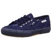 SUPERGA 2750 MACRAMEJ, Sneaker, Bambine e ragazze, Blu (Blue Navy 081), 23 EU