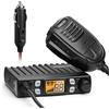 Radioddity CB-27 Pro Mini radio CB a 40 canali con canale di emergenza AM/FM 9/19, potenza di trasmissione 4W, VOX, boost RF e microfono palmare remoto