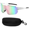 DAJASD Occhiali rapidi da donna, UV 400, polarizzati, occhiali da ciclismo da donna, occhiali da sole sportivi rave, occhiali da ciclismo da donna, occhiali da ciclismo per mountain bike, sci, pesca,