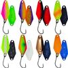 Paradox Fishing Set di 8 Spoons per Pesca alla Trota, con 8 Snaps Esche per trote spoon trout area