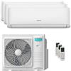 hisense Condizionatore Hisense Hi-Comfort trial split 12000+12000+18000 BTU inverter A++ wifi unità esterna 10,0 kW codice prodotto 5AMW105U4RQC-CF35MR04G-2-CF50BS04G