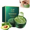 Bavooty Patch Occhiaie e Borse Collagene,Aminoacido e Collagene,Patch Idrogel per Gli Occhi,Maschera per Gli Occhi con Acido Ialuronico,Maschera Idratante per Occhi Idratante,Avocado,80g,60pcs