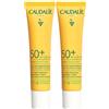 Caudalie Italia Srl Caudalie Fluido ad Altissima Protezione SPF50+ Set da 2 2x40 ml Crema
