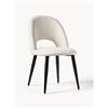 Westwing Collection Sedia imbottita in tessuto Rachel