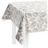 LILENO HOME Tovaglia lavabile al metro, 220 x 140 cm (bordo tagliato), in fogli da ricamo, impermeabile, ideale come tovaglia o runner da tavola per tenda da birra