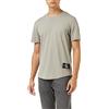 Calvin Klein Jeans T-shirt Maniche Corte Uomo Badge Turn Up Sleeve Scollo Rotondo, Beige (Elephant Skin), XXS
