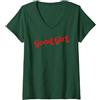 Good Girl Whimsical Design Studio Donna BUONA RAGAZZA Maglietta con Collo a V