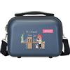 Enso Travel Time Beauty case adattabile con tracolla blu 29 x 21 x 15 cm rigido ABS 9,14 L