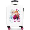 Disney Frozen Sparkle Like Magic Trolley cabina Multicolore 37x55x20 cms Rigida ABS Chiusura a combinazione numerica 32L 2,5Kgs 4 doppie ruote Bagaglio a mano