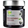 Ved Gourmet Originali Ciliegie Nere al Maraschino - Ciliegia Italiana per Cocktail Old Fashioned - Cocktail Vegano, Ciliegie Bourbon allo Sciroppo Naturale per Guarnire Cocktail, (Pack of One)