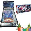 ANSNOW Flipper Elettronico da Tavolo per Sala Giochi, Interessante Flipper Interattivo Genitore-Figlio, Ideale per lo Sviluppo Intellettuale Di Bambini e Adulti/Nero