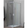 Grandform/Kinedo Box Doccia Fastplus 80x80 Apertura Scorrevole ad Angolo ALTEZZA SU MISURA