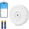 Fuers Rilevatore Perdite Acqua WiFi 2.4GHz Sensore Acqua con Batteria 100dB Sensore Perdita Acqua Kit per Sistema di Allarme e Domotica Casa Intelligente, Rilevatore Acqua per Cucina, Bagno, Seminterrato