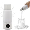 ONBABY Scaldabiberon Elettrico Portatile - Scaldabiberon da Viaggio per Latte e Acqua, Facile da Trasportare - Temperatura Regolabile, Ricarica USB