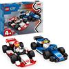 LEGO S.P.A Lego City 60464 Williams Racing e Haas F1