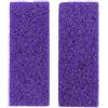 Generic Pietra pomice per piedi esfoliante per pedicure, strumento per rimuovere calli e pelle dura, 2 pezzi (viola)