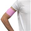 Glico Line Fascia Protettiva per Diabete Unisex per Adulti e Bambini, Fascia Braccio Copri Sensori Glicemici e Micoinfusori, Made in Italy, Rosa, XS