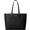 LOVEVOOK Borsa a mano da donna, taglia media, borsa shopper grande, da donna, in pelle, elegante, leggera, in pelle, per lavoro, ufficio, ufficio, Nero , m, Contemporaneo