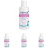 Intima+ | Detergente Intimo Lenitivo Con Antibatterico, a Base di Camomilla, 500 ml ph 5.5 c (Confezione da 4)